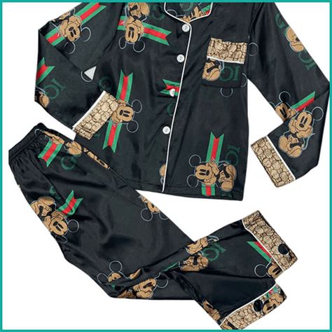 gucci mickey pajamas|where to buy disney Gucci.